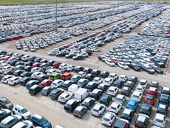 Parkplatz voll, Parken, Parklücke