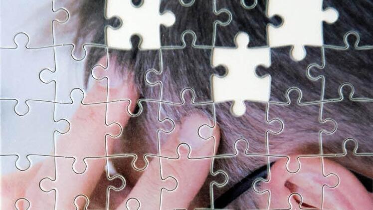 Unser Erinnerungsvermögen ist wie ein Puzzle mit ineinandergreifenden Elementen. Wer an Demenz erkrankt, verliert stückchenweise einzelne Bereiche seines Gedächtnisses. Foto: dpa/Andrea Warnecke