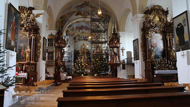 Blick in die St.Getreu-Kirche, die von der Dompfarrei genutzt wurde, seit St. Michael geschlossen ist. Alle Fotos: Barbara Herbst