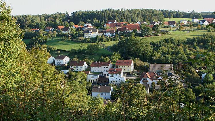Die Siedlung "am Hahn" könnte ohne den Druck vom Hochbehälter gar nicht versorgt werden. Foto: Günther Geiling