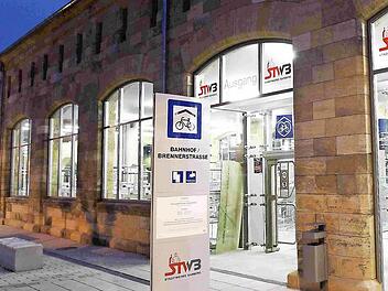 Das Radhaus an der Brennerstraße  Foto: Stadtwerke Bamberg