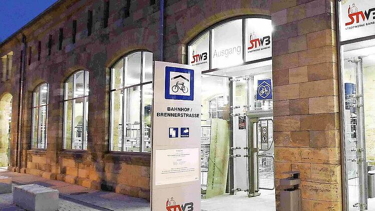 Das Radhaus an der Brennerstraße  Foto: Stadtwerke Bamberg
