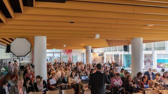 Blick ins Publikum beim Intensivpflegetag Nordbayern  im Thoraxzentrum in Münnerstadt. Marcus Betz