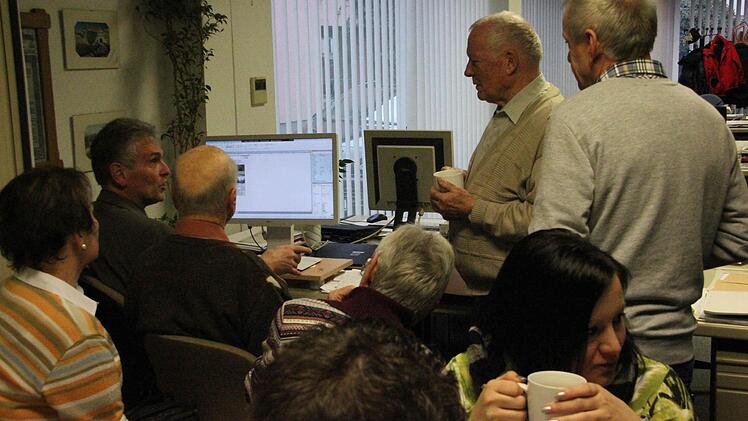Beim Redaktionsfrühstück im FT Kronach. Foto: Marco Meißner
