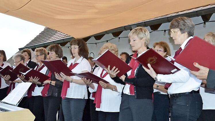 Der Liederkranz Dobenreuth und Pinzberg singt unter der Leitung von Alexander Ezhelev. Foto: privat