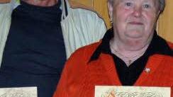 Hermann Müller und Heidemarie Müller sind zu Ehrenmitgliedern des SC Oberbach ernannt worden.