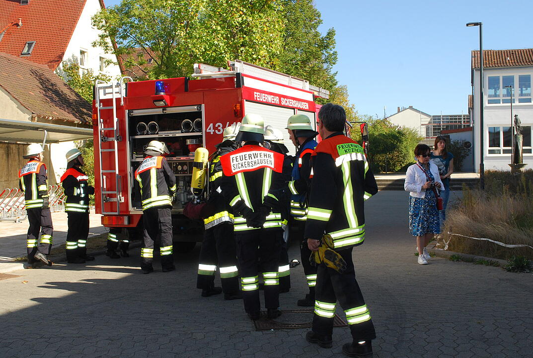 Großübung Feuerwehren