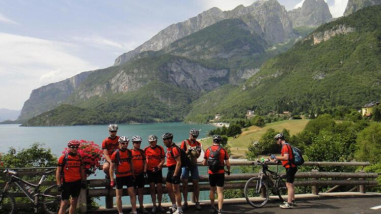Superschöne Gegend: am Molveno-See