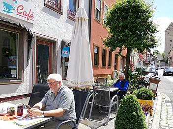 Außengastronomie liegt im Trend. Auch in Münnerstadt ist das so. Foto: Heike Beudert
