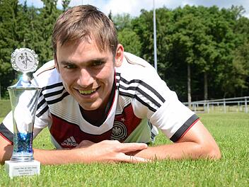37 Saisontreffer: Bester Torschütze der Kreisklasse Rhön 2 war Matthias Dees vom TSV Ebenhausen. Foto: Jürgen Schmitt