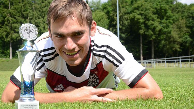 37 Saisontreffer: Bester Torschütze der Kreisklasse Rhön 2 war Matthias Dees vom TSV Ebenhausen. Foto: Jürgen Schmitt
