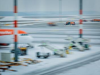 Winterwetter - Flughafen Berlin/Brandenburg
