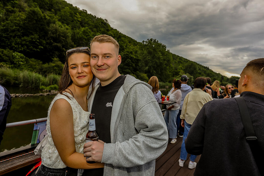 Auf drei Decks wurde richtig gefeiert!