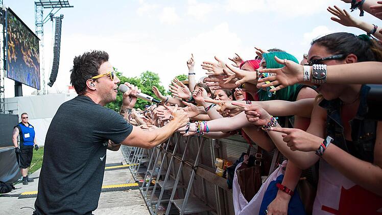 Impressionen von Rock im Park 2013 in Nürnberg: Simple Plan / Foto: Tobias Köpplinger