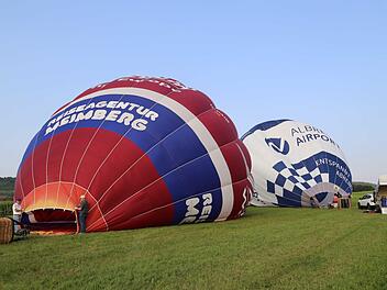 Die Heißluftballons konnten erst abends starten. Tagsüber ist es zu warm.  Fotos: Franz Galster