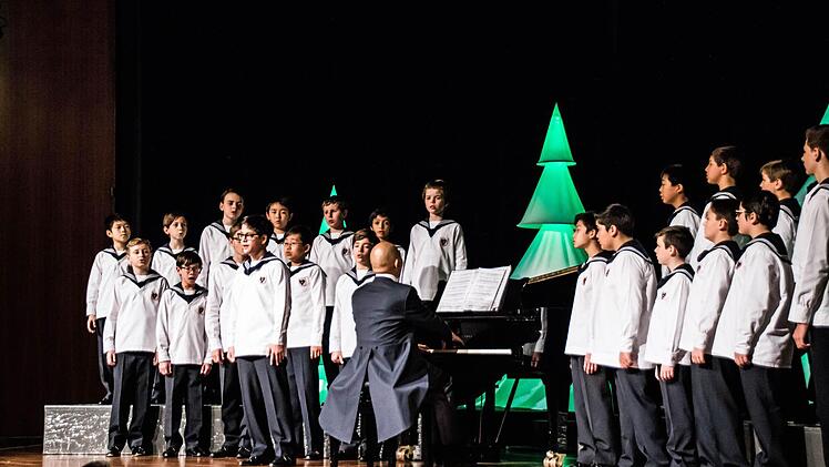Die Wiener Sängerknaben gastierten in Coburg.Foto: Jochen Berger