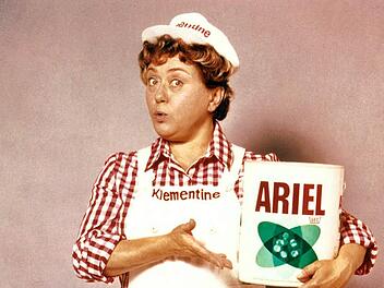 "Nicht nur sauber, sondern rein". Einer von vielen alten Werbespr&uuml;chen, die wir nicht vergessen.  Foto: Ariel (zu dpa-Serie "Deutsche Geschichte - Deutsche Geschichten" vom 14.04.2009) +++(c) dpa - Bildfunk+++