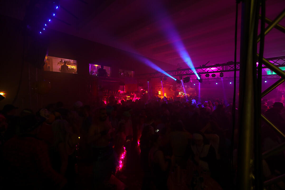 Beste Partystimmung in der Stadthalle
