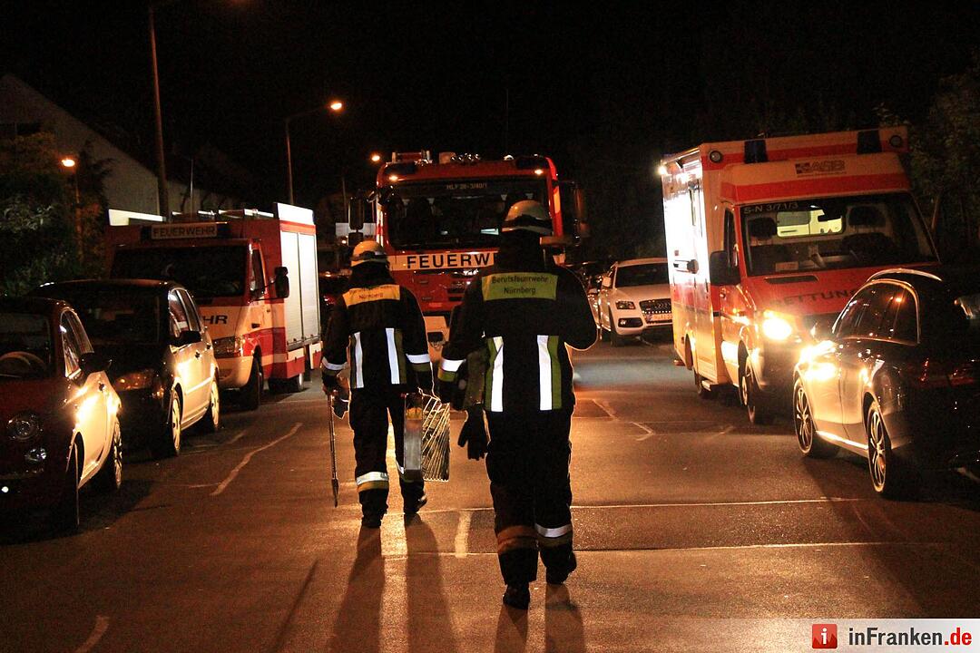 Mann bei Zimmerbrand in Nürnberg gestorben