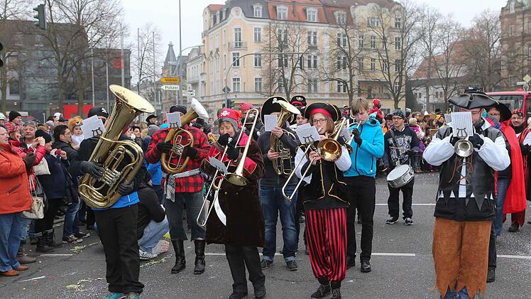 Faschingsumzug in Bamberg Foto: RiegerPress