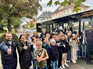 Landkreis Lichtenfels: Fünftklässler absolvieren Bus-Training - für sicheren Schulweg