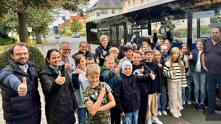 Landkreis Lichtenfels: Fünftklässler absolvieren Bus-Training - für sicheren Schulweg
