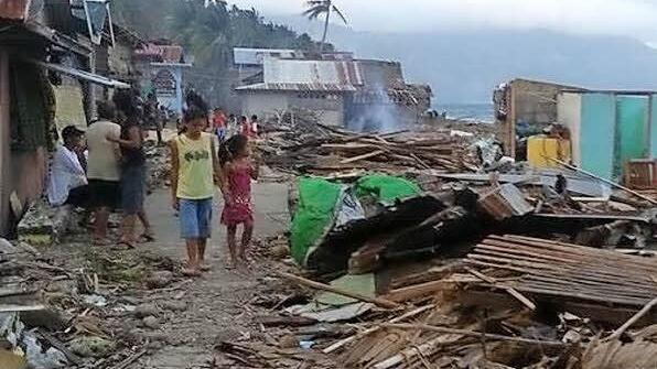Der Taifun "Haiyan", der das Land am 8. November traf, hat den Großteil der Häuser und Hütten vernichtet.