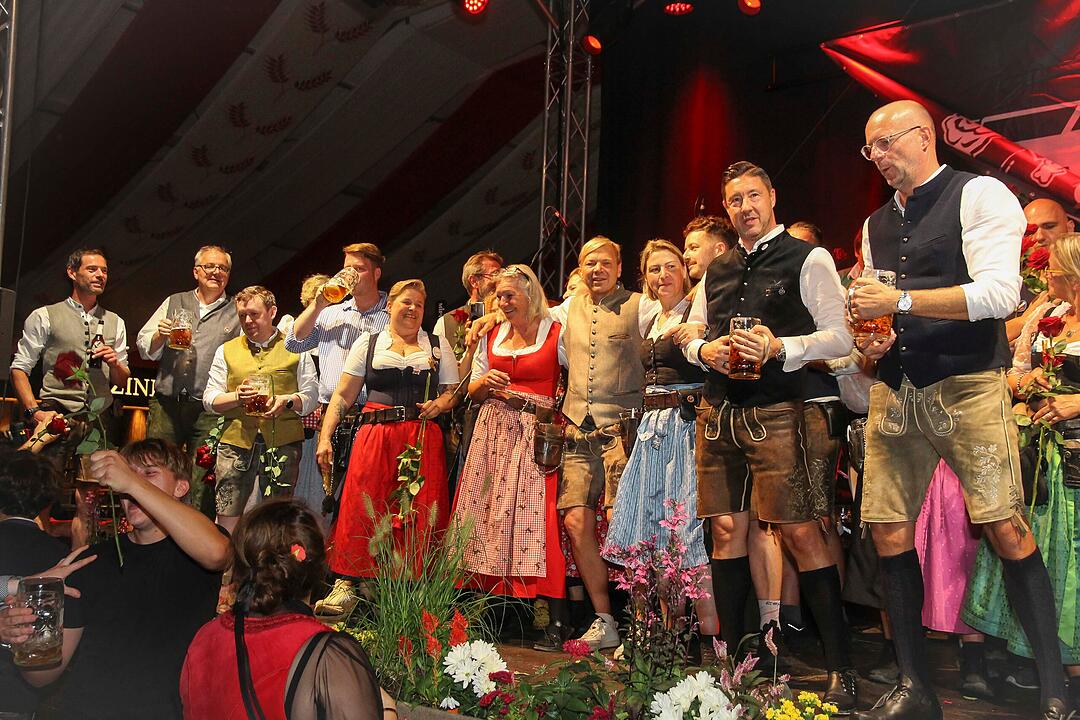 Am letzten Tag vom Bierfest wurde nochmal richtig gefeiert.