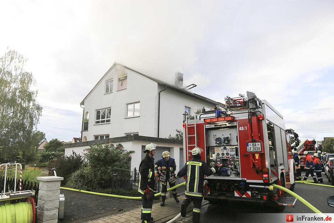 Brand in Hallstadt