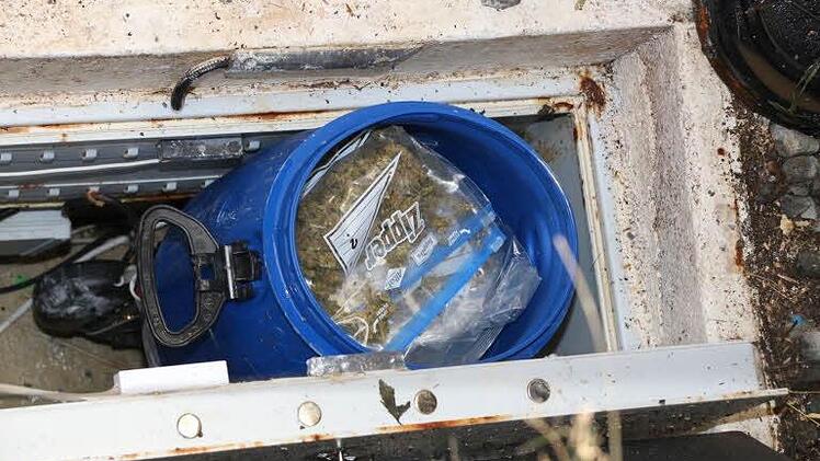 In diesem Versteck des Bunkermanns haben die Ermittler die Drogen entdeckt. Foto: Archiv/Polizei