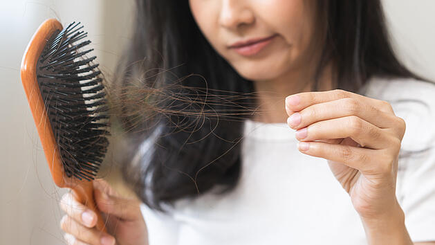 Haarausfall, Haare, Bürste