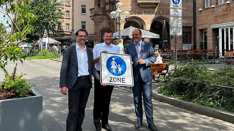 Nürnberg weiht neue Fußgängerzone ein - "wird niemand missen wollen"