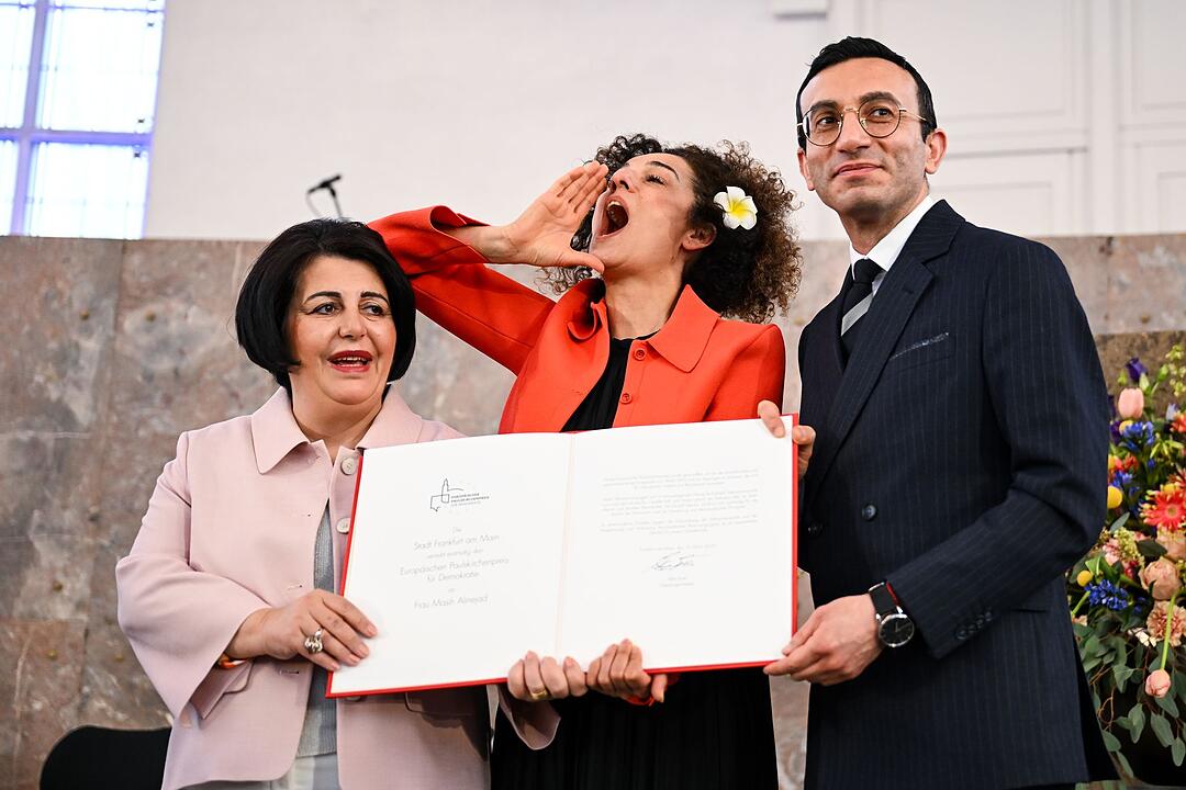 Verleihung Europ&auml;ischer Paulskirchenpreis f&uuml;r Demokratie