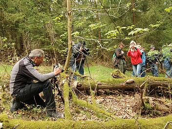 Auf Fotosafari durch den FrankenwaldFoto: Adriane Lochner