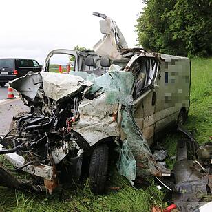 Schwerer Unfall auf A3 zwischen Geiselwind und Schlüsselfeld