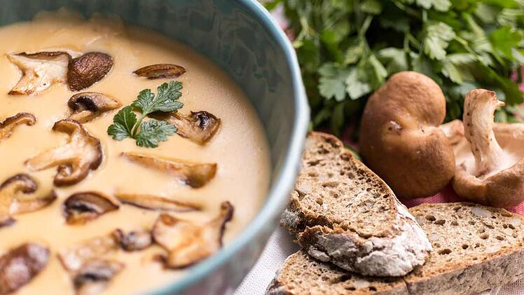 Wer Steinpilze mag, wird diese Suppe lieben!
