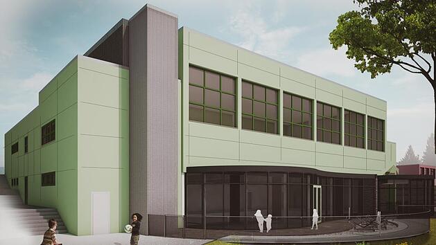 So soll sich das Schulschwimmbad in Teuschnitz nach der Sanierung pr&auml;sentieren.Architekturb&uuml;ro Sch&ouml;ttner