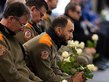 Trauerfeier nach dem t&ouml;dlichen Brand in Crans-Montana