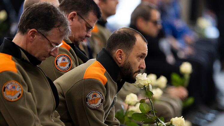 Trauerfeier nach dem t&ouml;dlichen Brand in Crans-Montana