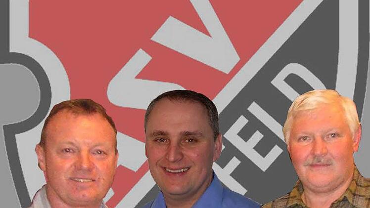 Der dreiköpfige Vorstand des ASV Hollfeld ist zurückgetreten. Vorsitzender Alfred Arnold (links), 2. Vorsitzender Heinz Weggel (Mitte) und 3. Vorsitzender Harald Hoch (rechts) haben ihre Ämter zur Verfügung gestellt. Fotos: Archiv