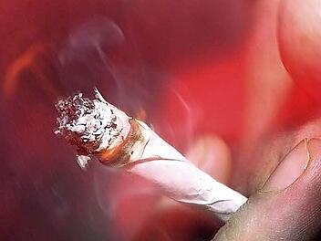 Wenn Drogenfahnder der Polizei unterwegs sind und Fahrzeuge kontrollieren, sollte man als Autofahrer möglichst keinen Joint rauchen. Der Geruch ist allzu verdächtig ... Foto: Torsten Leukert dpa