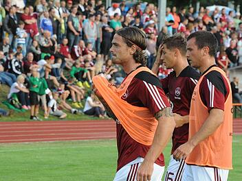 Impressionen vom Spiel des 1. FC Nürnberg (weiße Trikots) gegen die Würzburger Kickers (2:2). Foto: Hopf