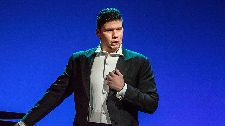 Jiri Rajnis bei seinem Auftritt in der ReithalleFoto: Jochen Berger