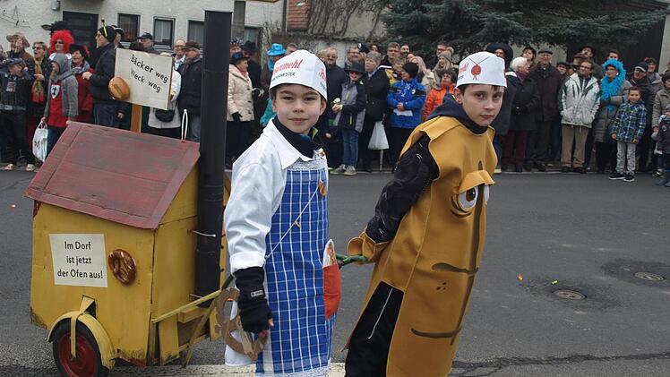 Impressionen vom Faschingszug in Ebenhausen 2016 Foto: Stefan Geiger