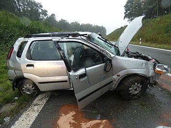 Schwerer Unfall auf der A3 bei Erlangen
