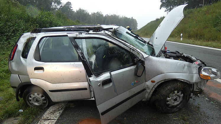 Schwerer Unfall auf der A3 bei Erlangen