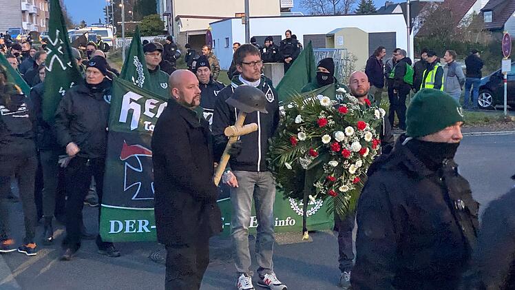 Mehrere Demonstrationen in Wunsiedel