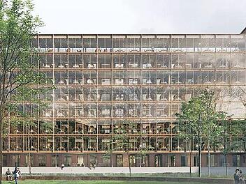 Das Modell des Siegerentwurfs