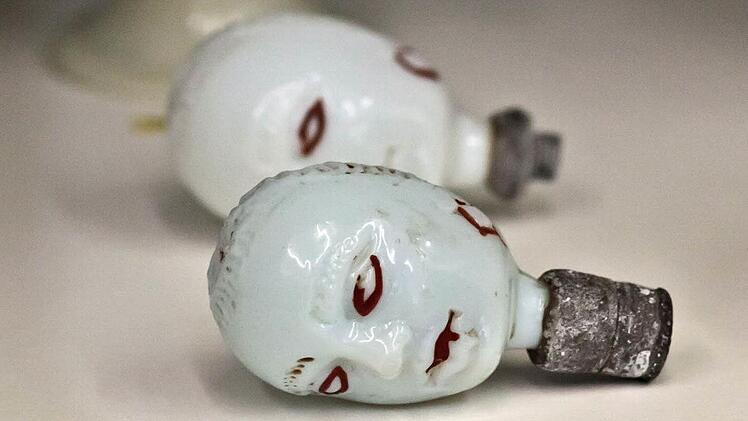 Historische Gläser in den Coburger Kunstsammlungen.Foto: Jochen Berger