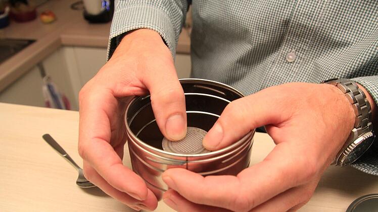 Das Sieb war noch einmal eine besonders gro&szlig;e Herausforderung bei der Planung. Foto: Theresa Schiffl